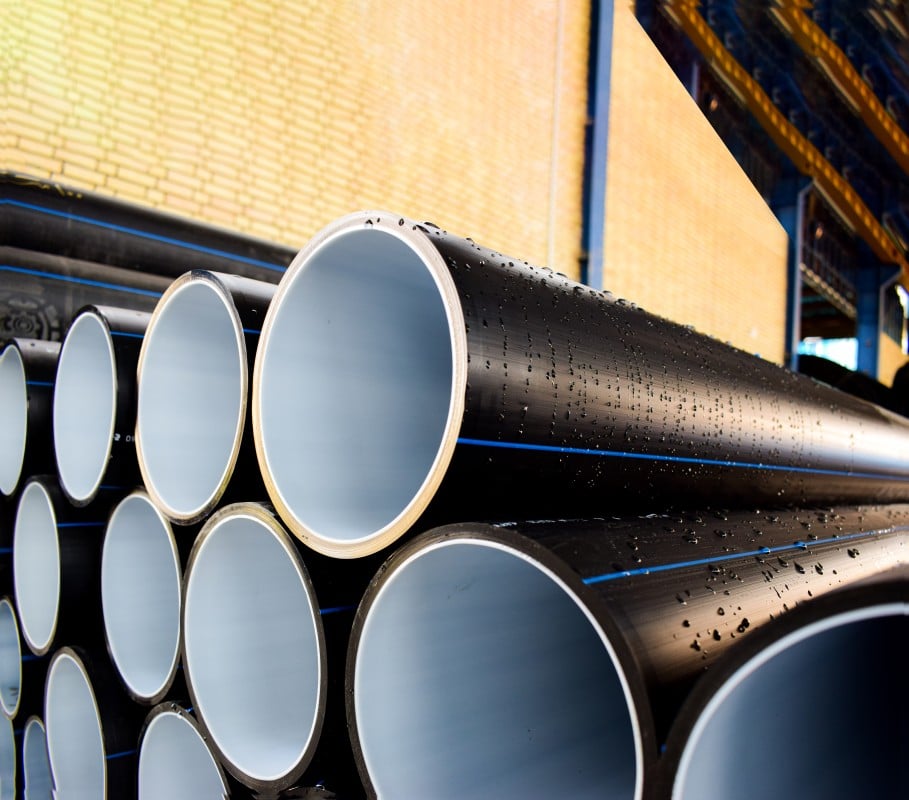 PE pipe for potable water transfer