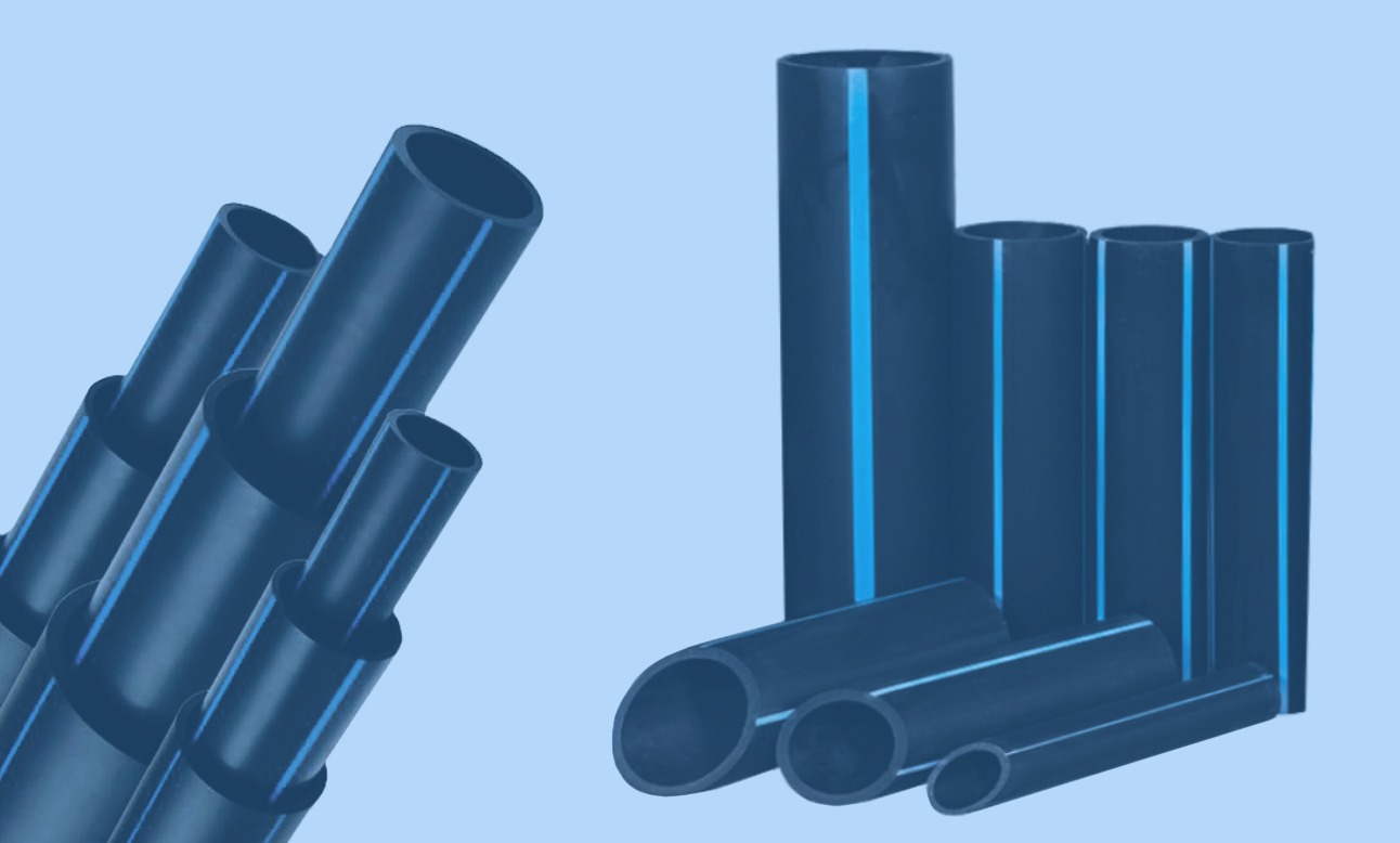 Single-layer PE pipe
