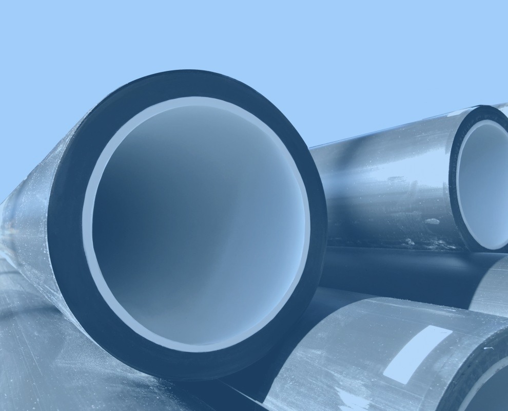 Double-layer PE pipe